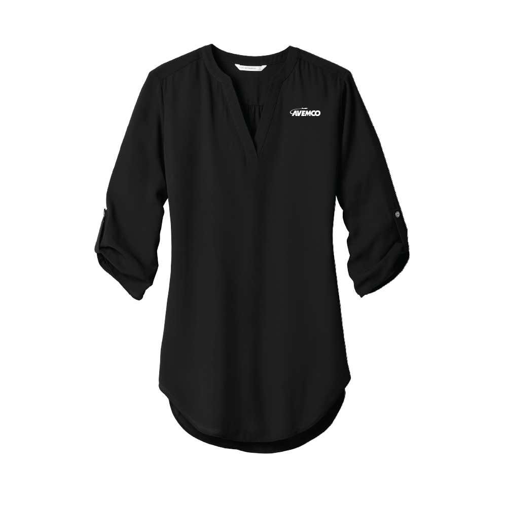 Port Authority Ladies 3/4-Sleeve Tunic Blouse
